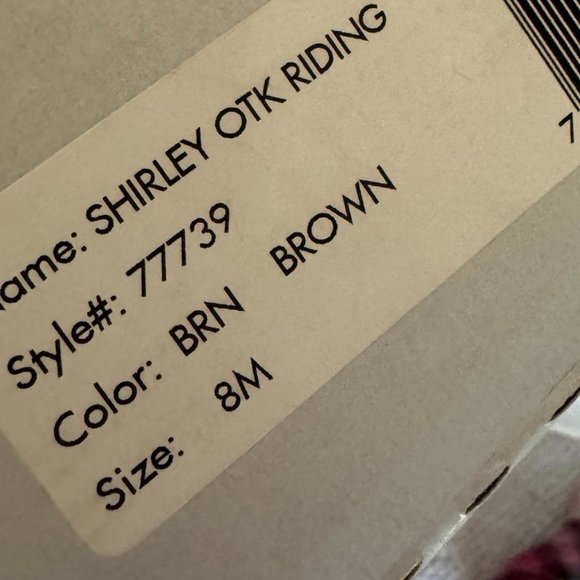 Frye Over the Knee Riding Boots (Brown Leather) - Picture 5 of 9